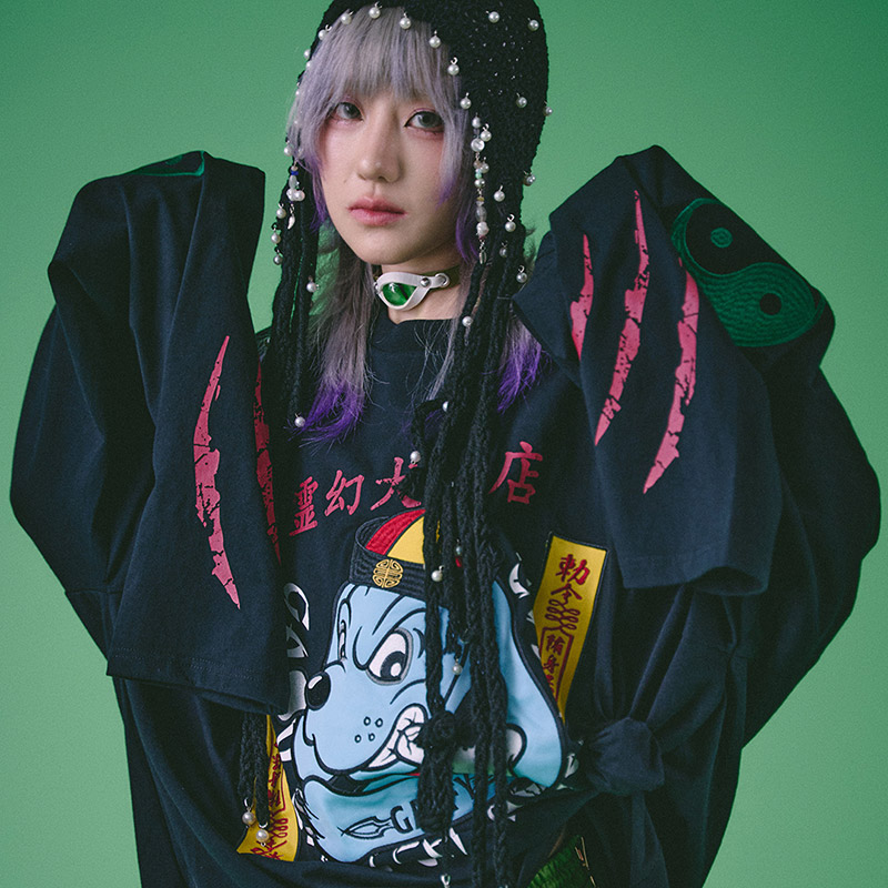 ガルフィー　キョンシー　ロンT XL ガルフィー キョンシー ロンT XL 大型犬 服 かっこいい