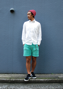 STANDARD CALIFORNIA OP 別注 ブッシュショーツ ブラック STANDARD CALIFORNIA OP 別注 ブッシュショーツ ブラック
