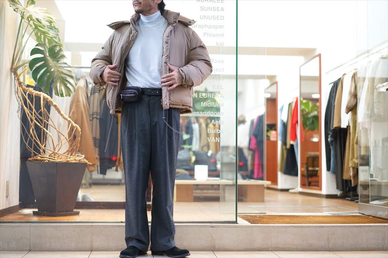 AURALEE(オーラリー)の新作、Light Finx Polyester Down Jacketのご