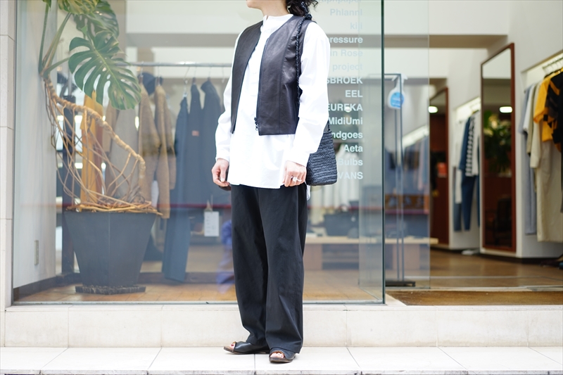 ★SUNSEA 20SS LEATHER VEST サンシーレザーベスト ☆SUNSEA 20SS LEATHER VEST サンシーレザーベスト