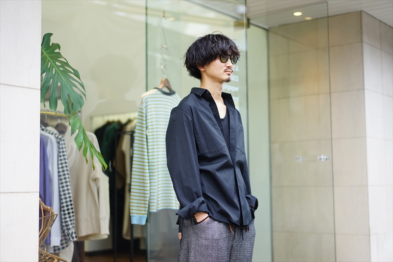 SUNSEA(サンシー)20AW Collectionの新作、M.D SHIRT/WHITE/BKのご紹介