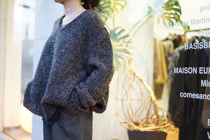 SUNSEA(サンシー)20AW Collectionの新作、SUNSEAはじめての手編み 