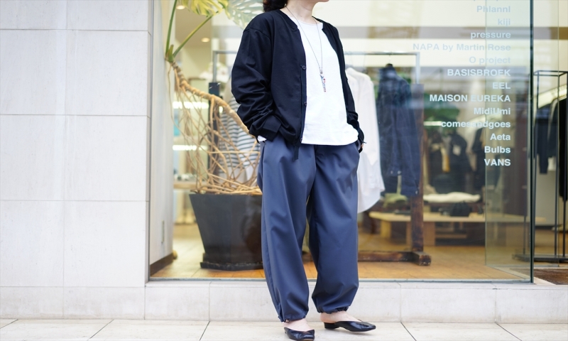 【新品】Graphpaper Dull Poplin Track Pants Graphpaper(グラフペーパー) Dull Poplin Track Pants(GM221-40075)/C