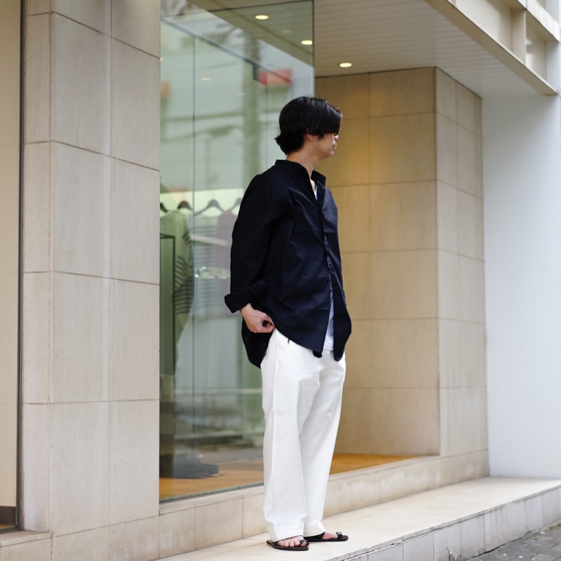 outil(ウティ)24SS Collectionの新作、chemisier sapois(OV-S008 outil(ウティ)24SS Collectionの新作、chemisier sapois(OV-S008
