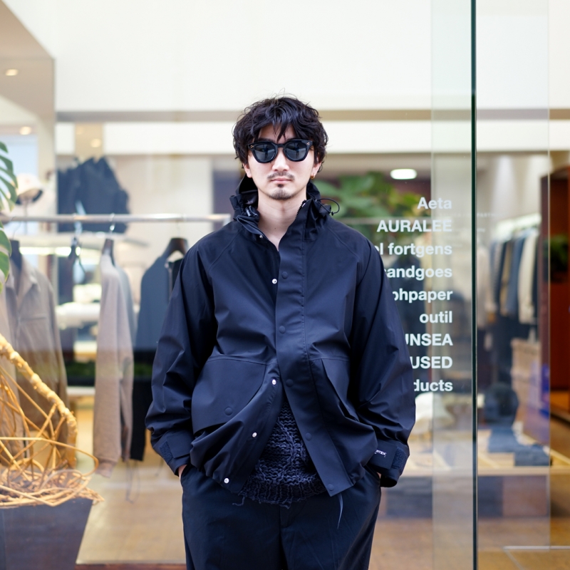 Graphpaper (グラフペーパー) 24SS Collectionの新作、PERTEX SHIELD