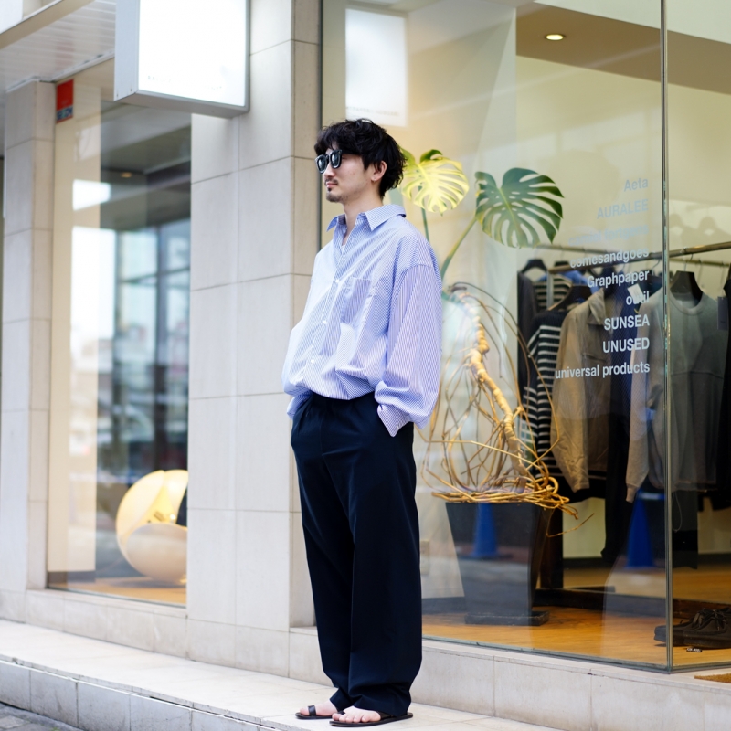 オーラリー　auralee 24ss スラック twelve BLOG | AURALEE -24SS 3rd Delivery #1- | twelve blog