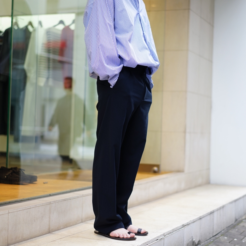 最新人気 (オーラリー) AURALEE 24SS Twist Collectionの新作、Hard パンツ