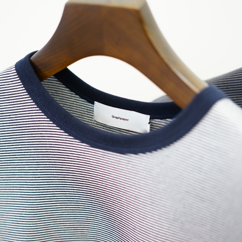 Graphpaper(グラフペーパー)24SS Collectionの新作、Narrow Border S/S