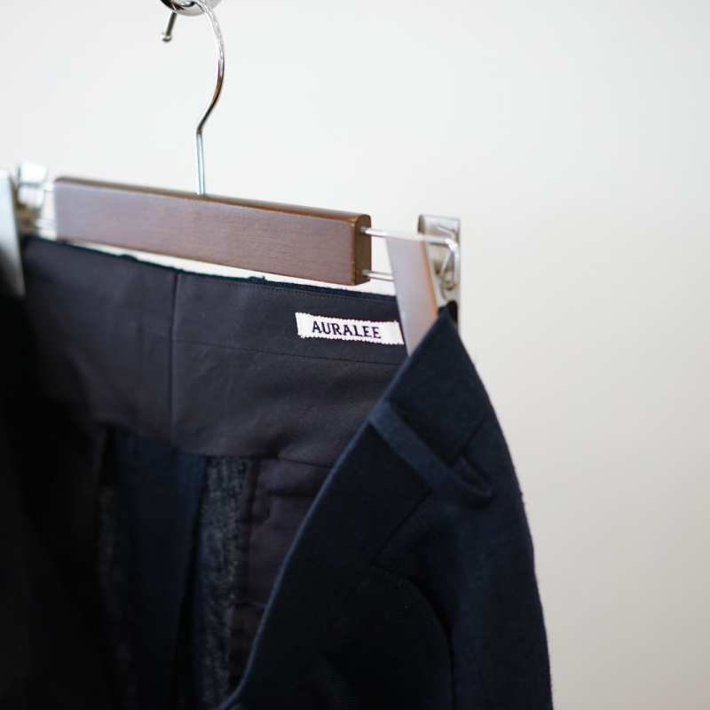 AURALEE (オーラリー) 24SS Collectionの新作、Line Silk Tweed Slacks