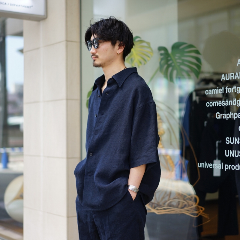 AURALEE (オーラリー)24SS Collectionの新作、Linen Silk Tweed