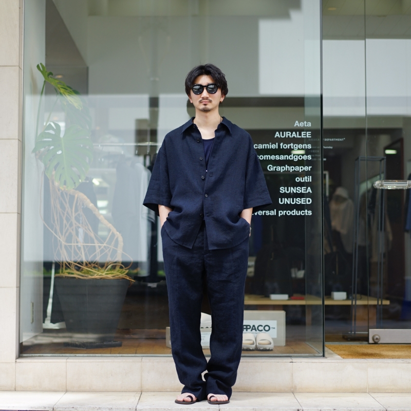 AURALEE (オーラリー)24SS Collectionの新作、Linen Silk Tweed
