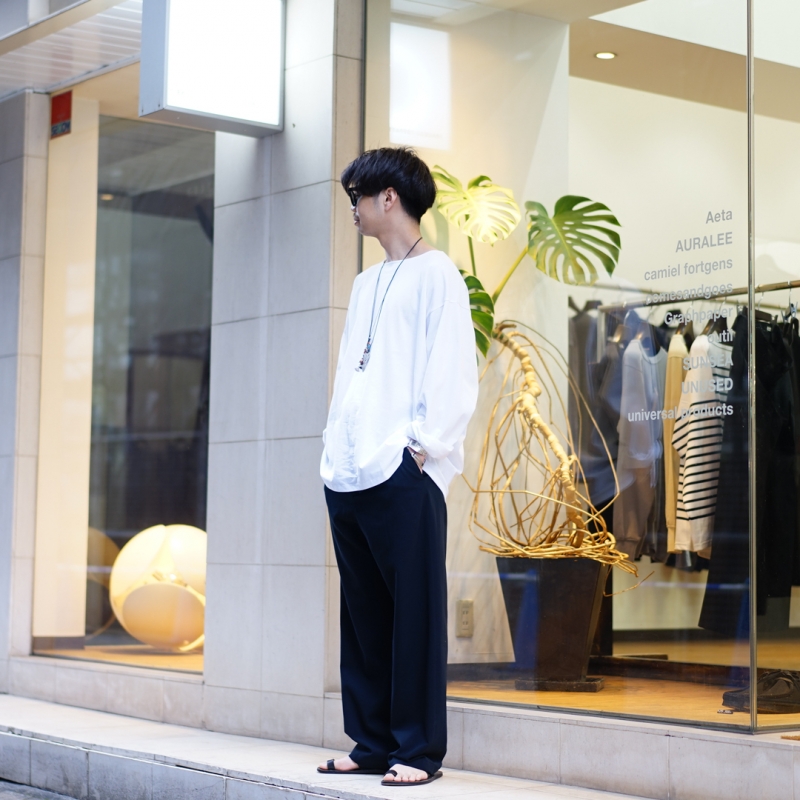 オーラリー　auralee 24ss スラック twelve BLOG | AURALEE -24SS 2nd Delivery- | twelve blog