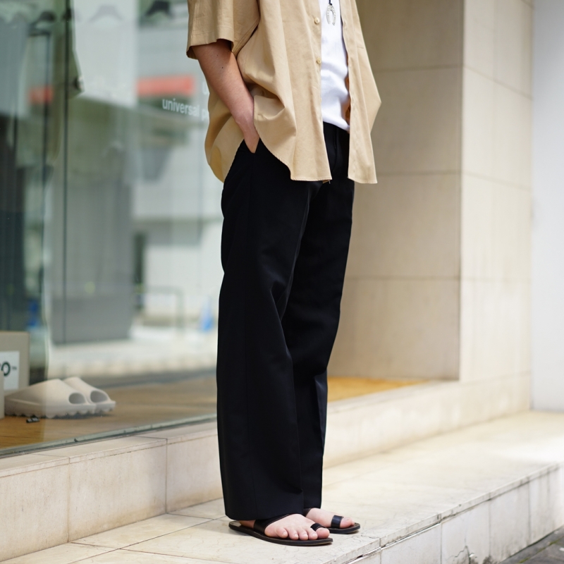 AURALEE (オーラリー) 24SS Collectionの新作、Washed Finx Twill Big