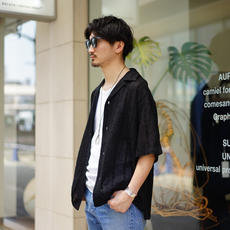 UNUSED (アンユーズド) 24SS Collectionの新作 Short Sleeve lace 