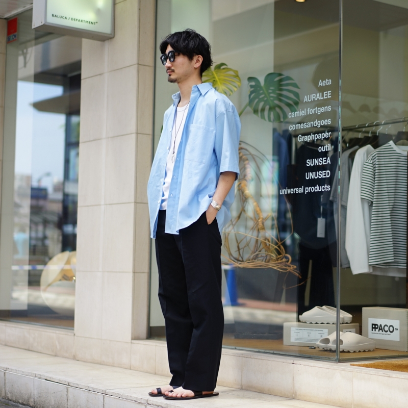 AURALEE (オーラリー) 24SS Collectionの新作、Washed Finx AURALEE (オーラリー) 24SS Collectionの新作、Washed Finx