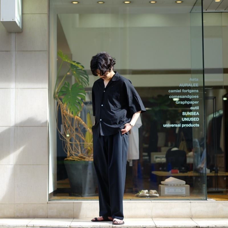 SUNSEA (サンシー) 29th Collectionの新作、Shrinkage Cotton