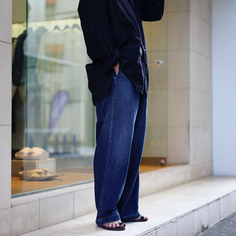 Graphpaper (グラフペーパー) 24AW Collectionの新作、Salvage Denim 