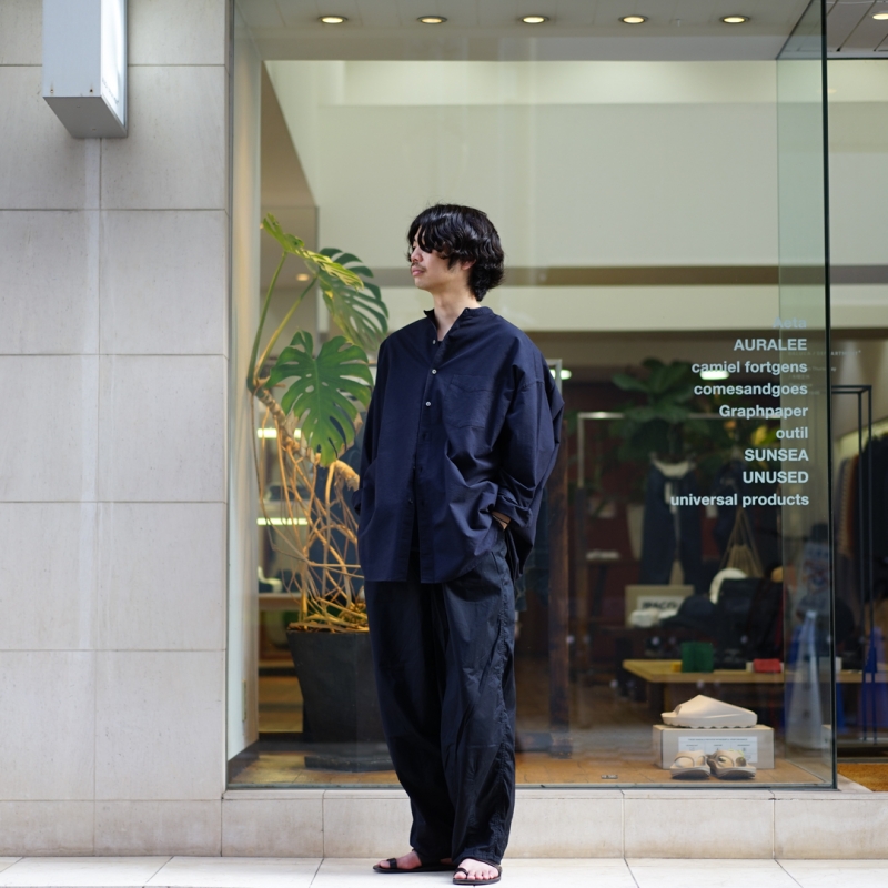 Graphpaper (グラフペーパー) 24AW Collectionの新作、Garment Dyed 