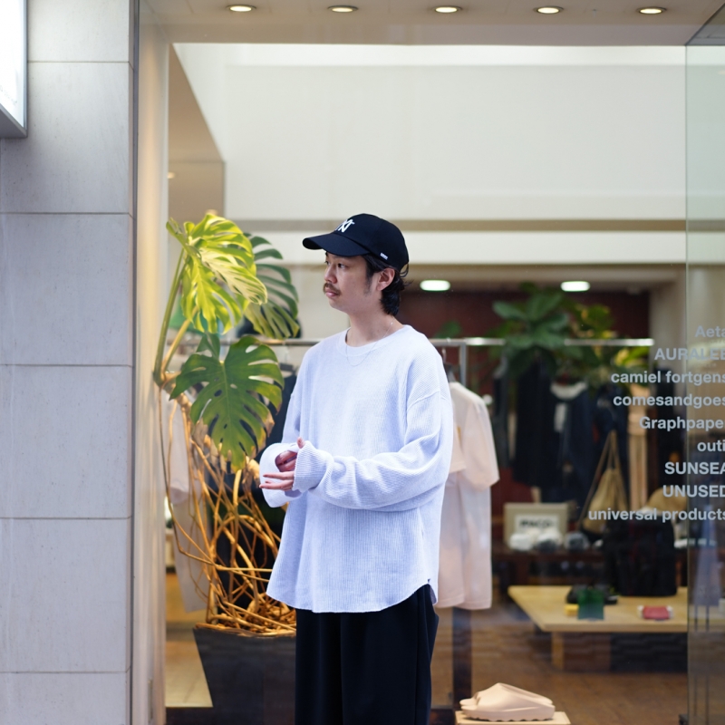 UNUSED (アンユーズド)24AW Collectionの新作、Long Sleeve