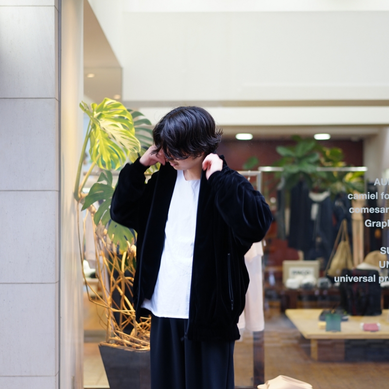 Graphpaper (グラフペーパー) 24AW Collectionの新作、Compact Velour