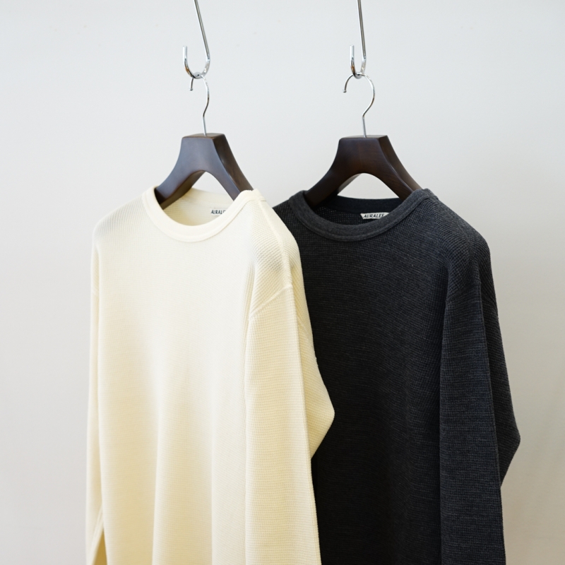 AURALEE(オーラリー) 24AW Collectionの新作 Wool Cotton Thermal P/O 