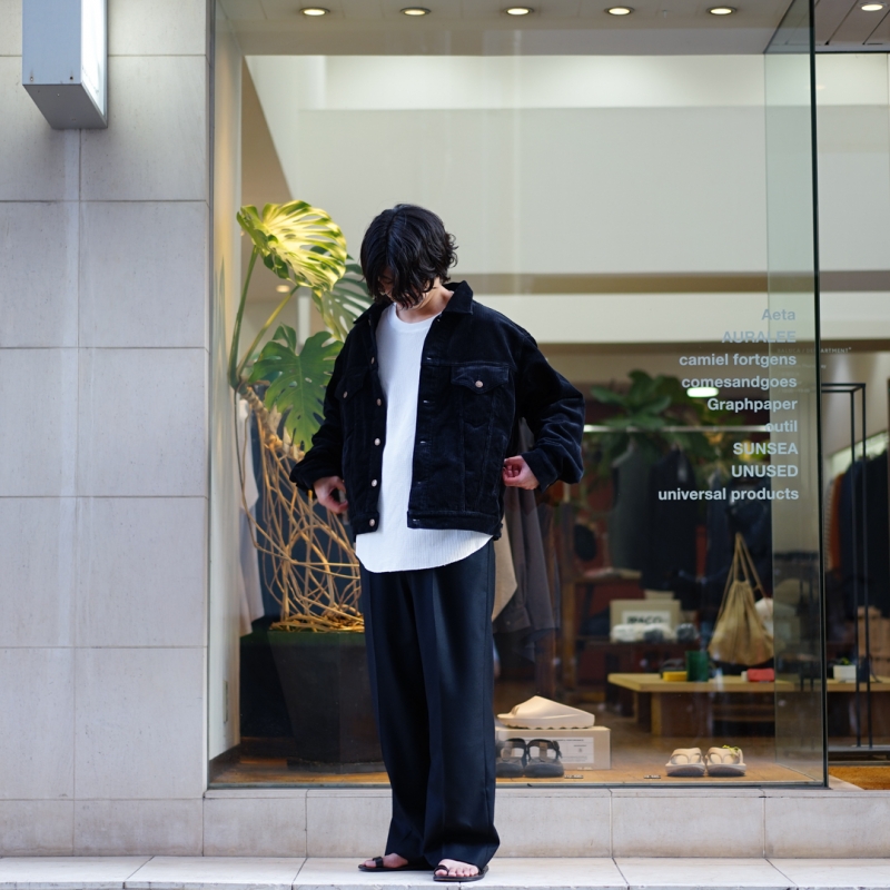 UNUSED (アンユーズド) 24AW Collectionの新作、Corduroy Jacket