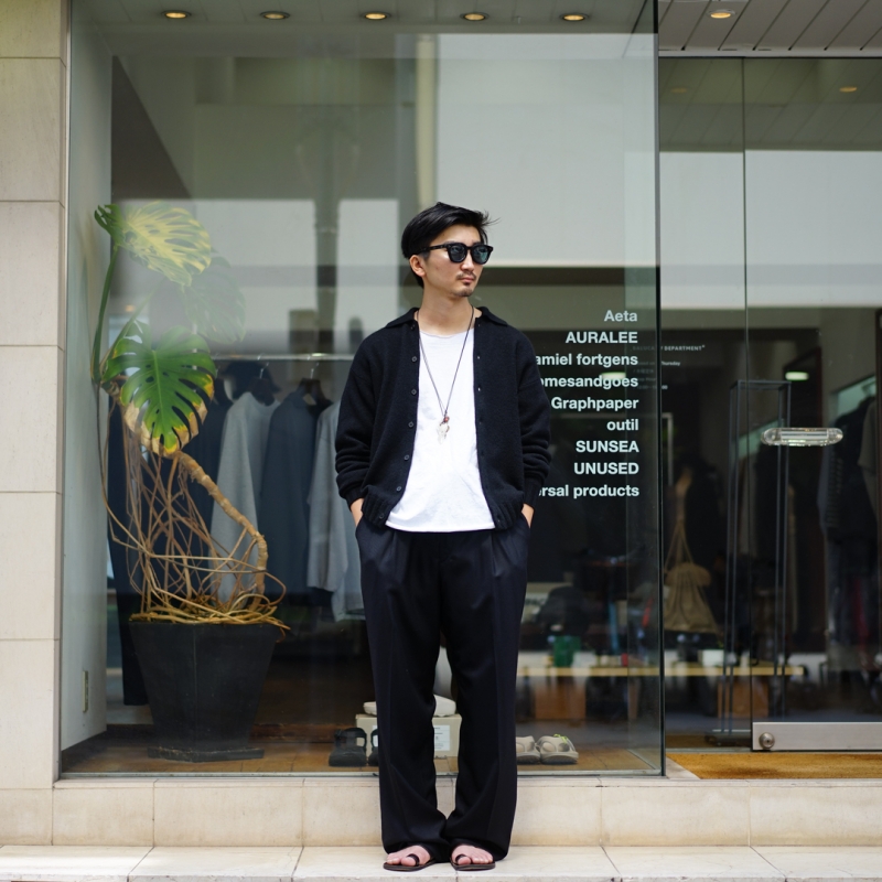 AURALEE カーディガン 24AW AURALEE(オーラリー) 24AW Collectionの新作、Shetland Wool Cashimere