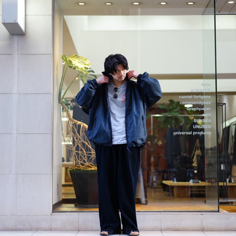 Graphpaper (グラフペーパー) 24AW Collectionの新作、Pertex