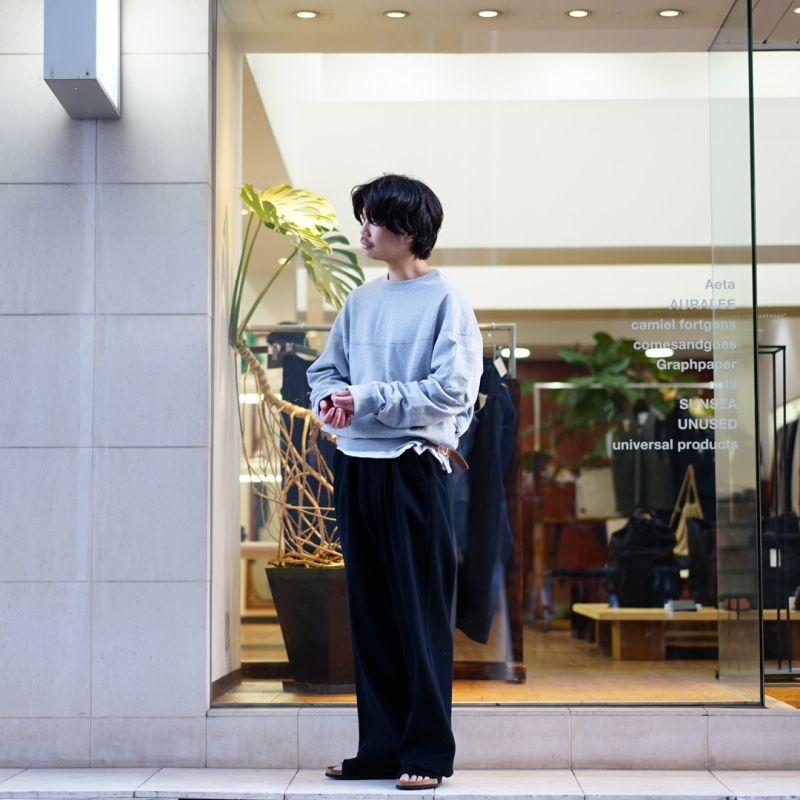 SUNSEA (サンシー) 29th Collectionの新作、SUNSEA Sweat Shirt SUNSEA (サンシー) 29th Collectionの新作、SUNSEA Sweat Shirt