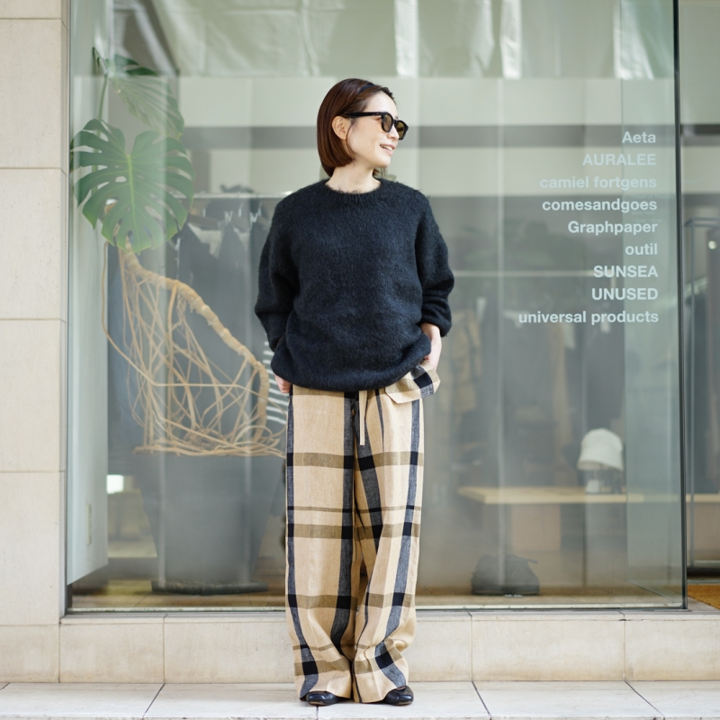 AURALEE (オーラリー) 24AW Collectionの新作、Brushed Super