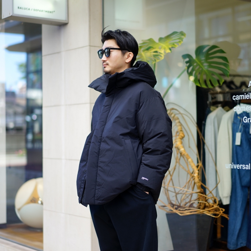 Graphpaper / ダウンジャケット/2/ナイロン/BLK/GM243-20158B Graphpaper (グラフペーパー) 24AW Collectionの新作、PERTEX Shield