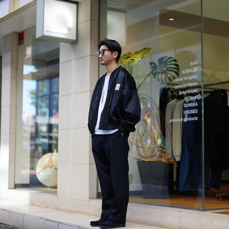 SUNSEA (サンシー) 29th Collectionの新作、N.M OSMO w/耳 Durby SUNSEA (サンシー) 29th Collectionの新作、N.M OSMO w/耳 Durby