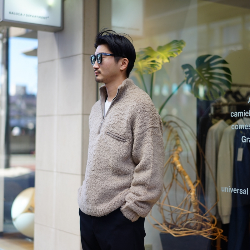 AURALEE (オーラリー) 24AW Collectionの新作、Merino Wool Boa Knit