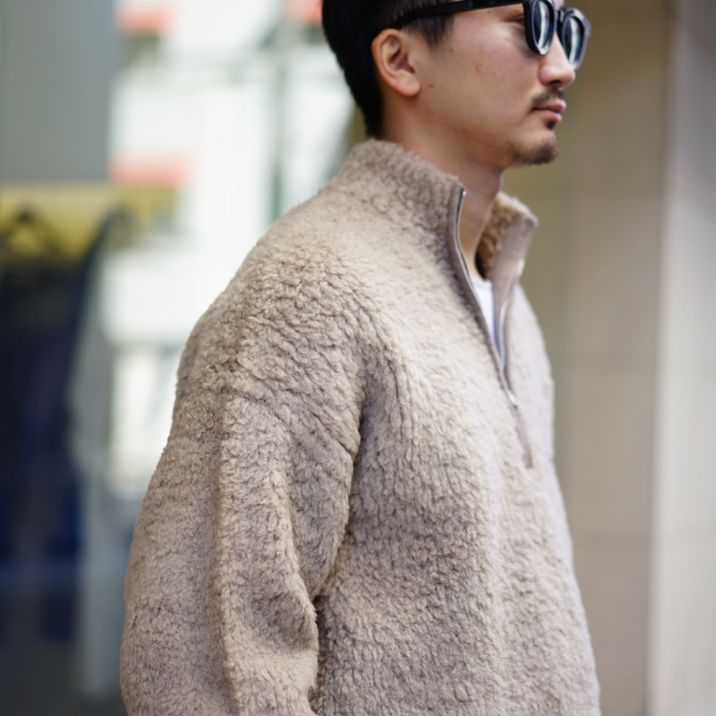 AURALEE (オーラリー) 24AW Collectionの新作、Merino Wool Boa Knit