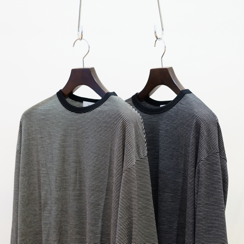 Graphpaper (グラフペーパー) 24AW Collectionの新作、Wool Border L/S