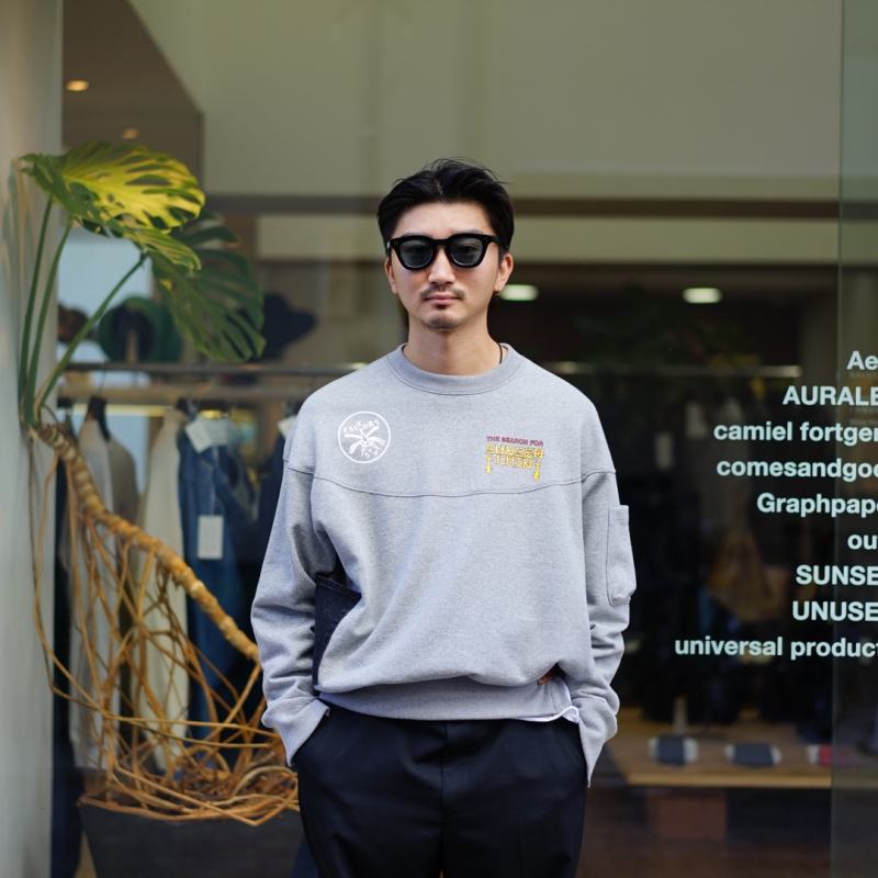 SUNSEA (サンシー) 29th Collectionの新作、SUNSEA Chin Sweat SUNSEA (サンシー) 29th Collectionの新作、SUNSEA Chin Sweat