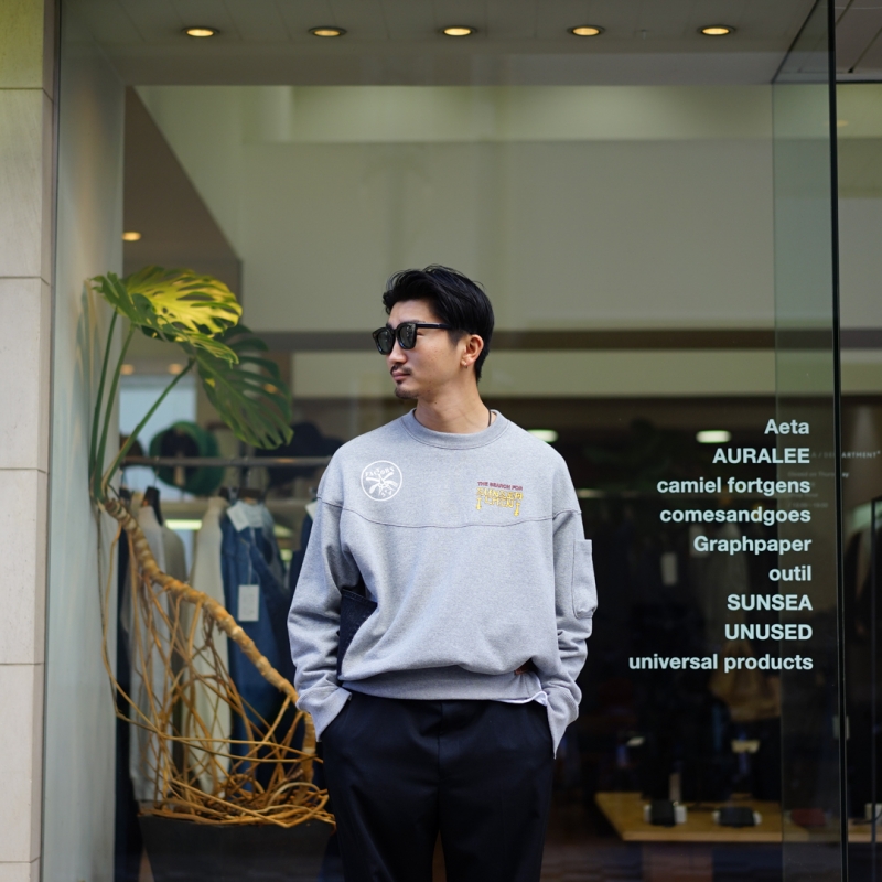 SUNSEA (サンシー) 29th Collectionの新作、SUNSEA Chin Sweat SUNSEA (サンシー) 29th Collectionの新作、SUNSEA Chin Sweat