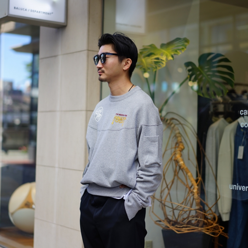 SUNSEA (サンシー) 29th Collectionの新作、SUNSEA Chin Sweat SUNSEA (サンシー) 29th Collectionの新作、SUNSEA Chin Sweat