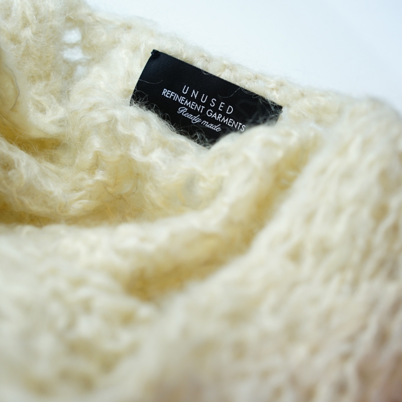 UNUSED (アンユーズド) 24AW Collection の新作、Mohair Knit UNUSED (アンユーズド) 24AW Collection の新作、Mohair Knit