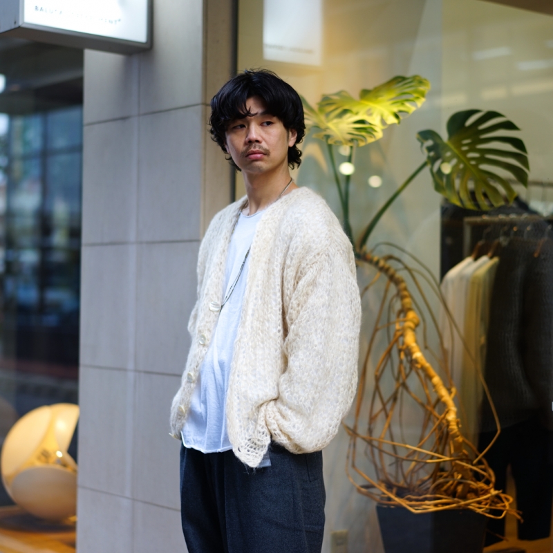 UNUSED (アンユーズド) 24AW Collection の新作、Mohair Knit UNUSED (アンユーズド) 24AW Collection の新作、Mohair Knit