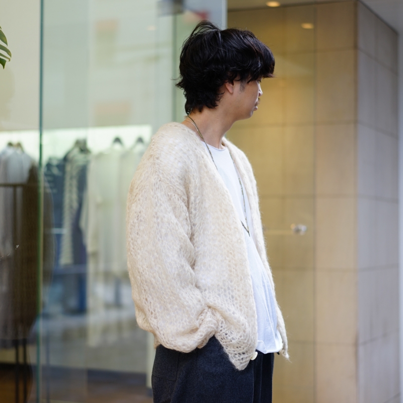 UNUSED (アンユーズド) 24AW Collection の新作、Mohair Knit UNUSED (アンユーズド) 24AW Collection の新作、Mohair Knit