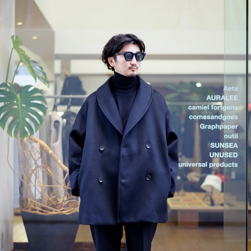 ジャケット・アウター AURALEE 24AW P-COAT AURALEE 24AW P-COAT 2024 collections - Coats WOMAN AURALEE