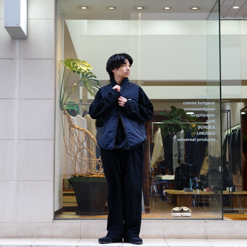 FARAH (ファーラー) 24AW Collectionの新作、Nylon Zip Up Vest