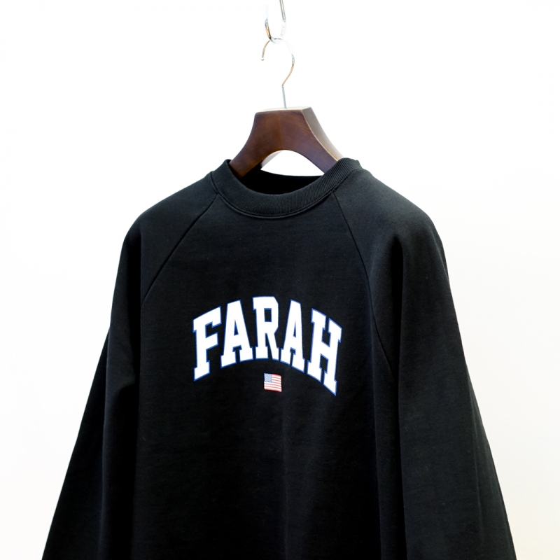 FARAH (ファーラー) 24AW Collectionの新作、Printed Graphic Crewneck