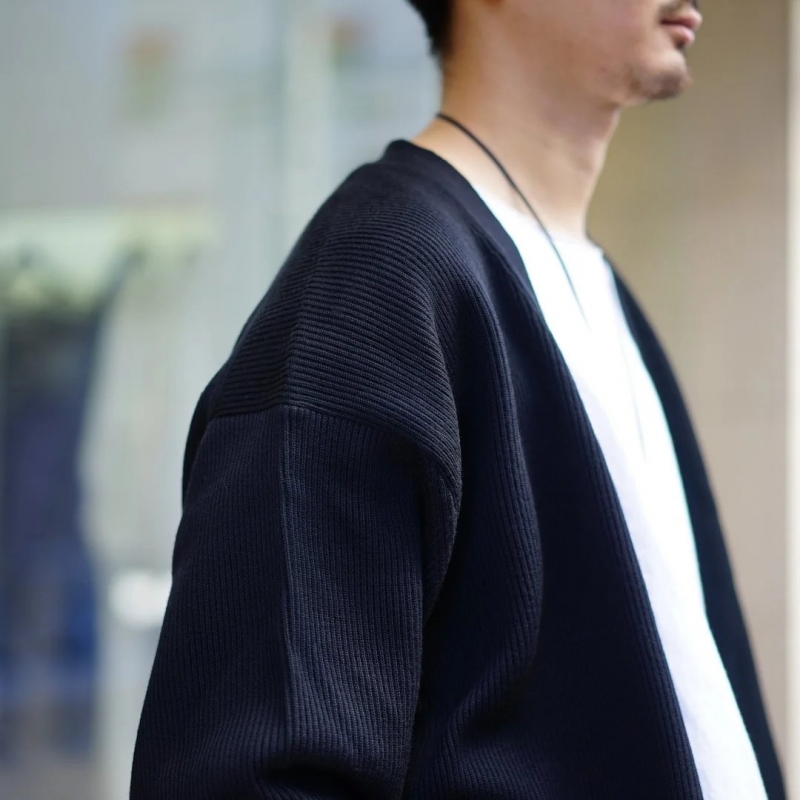 グラフペーパー　High Density Cardigan メリノウール グラフペーパー High Density Cardigan メリノウール Graphpaper