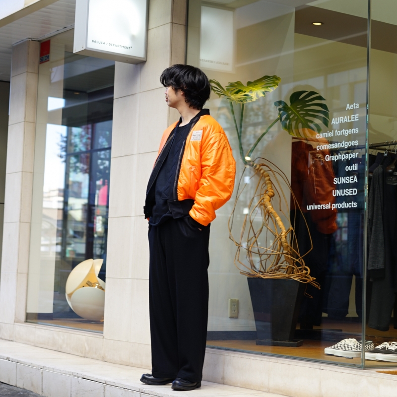 SUNSEA (サンシー) 30th Collectionの新作、N.M Thickened w/耳 SUNSEA (サンシー) 30th Collectionの新作、N.M Thickened w/耳
