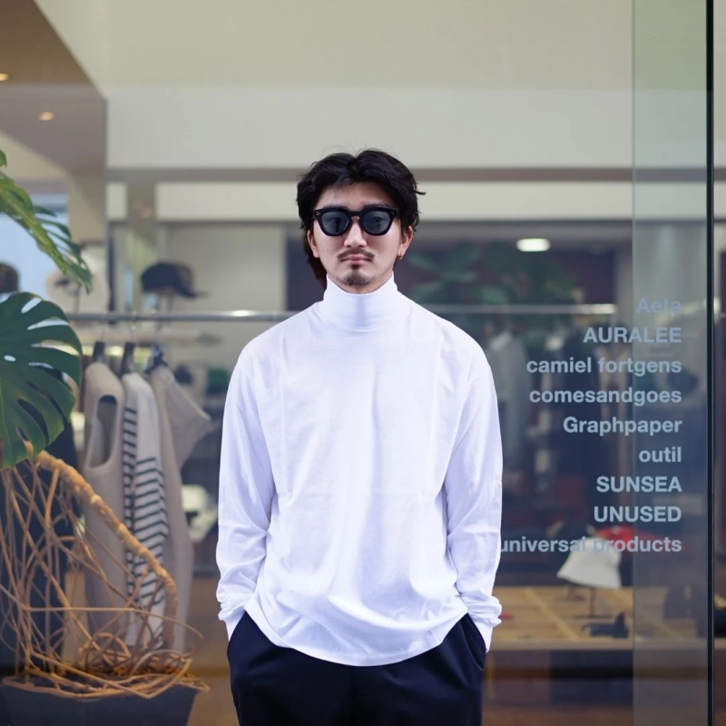 AURALEE (オーラリー) 24AW Collectionの新作、SEAMLESS HI NECK L/S