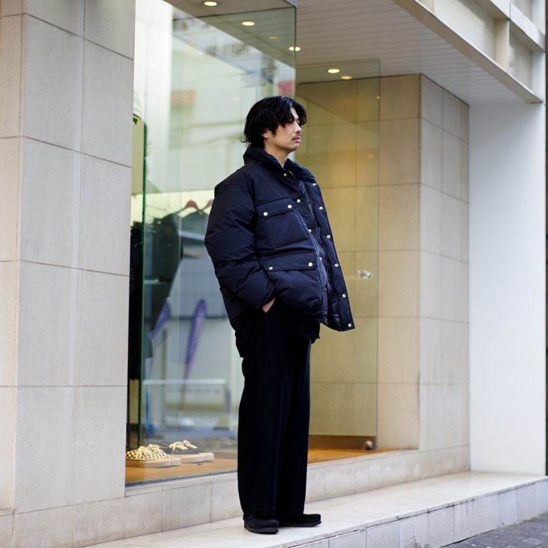 unused ダウンジャケット　us2454 UNUSED [ US2454 (Down jacket) ] BLACK | ロイド・エフ