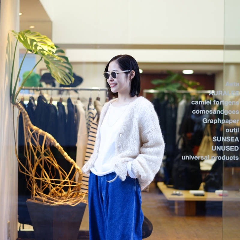 UNUSED for women's (アンユーズドウィメンズ) の新作、Mohair knit