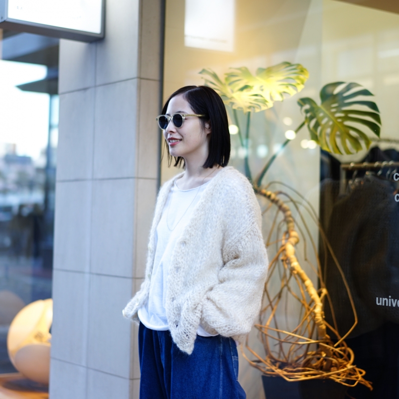 UNUSED for women's (アンユーズドウィメンズ) の新作、Mohair knit